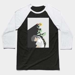 human and the flower Baseball T-Shirt